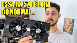 A RX 570 MAIS PODEROSA QUE EU JÁ VÍ DESANIMEI COM MINHA RX 580 [upl. by Steiner]