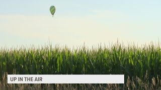 Indianola hosts sky parade in preparation of 2023 National Balloon Classic [upl. by Weldon775]