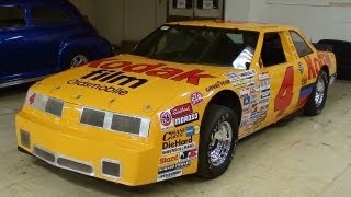 1986 Oldmobile Kodak Winston Cup Stock Car  Morgan McClure Rick Wilson Race Car [upl. by Eerac994]