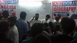 Durgendraclasses Ashish Sir ne gana Gaya classroom me [upl. by Mannos]