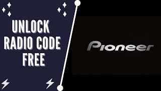 How unlock Pioneer x930bt AVICF930BT password code generator free [upl. by Leksehcey]