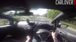 TUNED FIESTA ST  SCORPION Turbo Back Exhaust  POV TESTDRIVE  GoPro [upl. by Dleifxam]