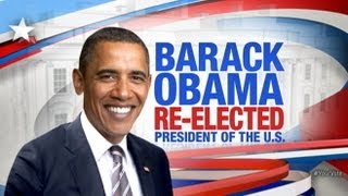 Barack Obama ReElected President [upl. by Hulton834]