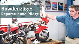 Bowdenzüge  Reparatur und Pflege [upl. by Lehmann]