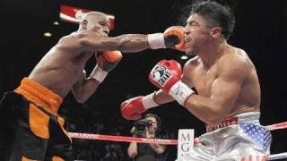 Floyd Mayweather Knocks Out Victor Ortiz HD Fight [upl. by Medovich]