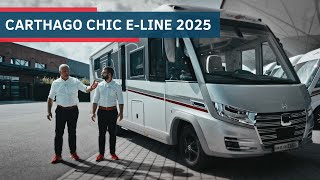 Der neue Carthago chic eline 2025 😍 Premium Wohnmobil mit neuem Design [upl. by Htiekram892]