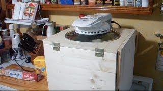 BEEF JERKY self made Dehydrator quot Dry box quot Hot and Spicy make you own easy how to video [upl. by Gilus]