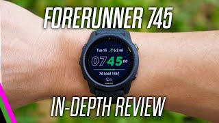 Garmin Forerunner 745 InDepth Review  Running Cycling Strength Training and more [upl. by Gorrian]