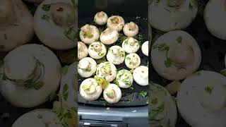 🍄 Champiñones al ajillo en freidora de aire AirFryer Recetaslinakysylenko [upl. by Beaudoin]