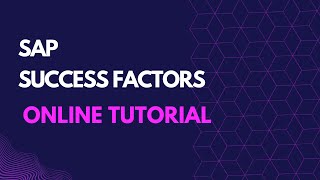 SAP SuccessFactors Tutorial  Learn SAP Success Factors online  SAP Success Factors Overview [upl. by Epotimet344]