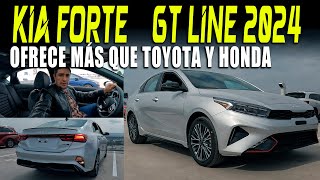 KIA FORTE GT LINE 2024 🔴 SIGUE SIENDO DE LOS MEJORES COSTO BENEFICIO [upl. by Guenevere]