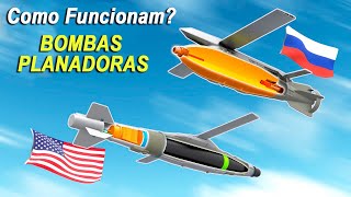 Bombas Planadoras Russas x Americanas Como funcionam essas maravilhas da engenharia militar [upl. by Hairem]