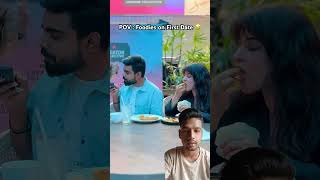 First time date 😂 shorts ytshorts dushyantkukreja priyalkukreja shorts reaction [upl. by Zeni]