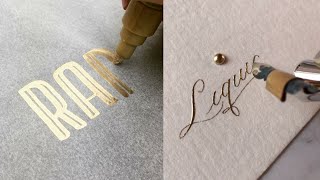 AMAZING CALLIGRAPHY AND LETTERING WITH A MARKER WITH A PEN SUPER CALLIGRAPHY [upl. by Chapman]