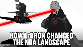 How LeBron James changed the NBA landscape [upl. by Cohbert]