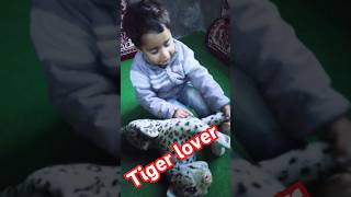 Tiger lover baby 😂 [upl. by Atilegna629]