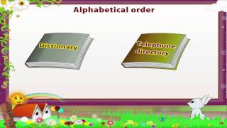 Learn Grade 3  English Grammar  Alphabetical order [upl. by Orpheus817]