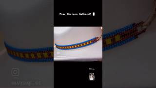 Finished Four Corners Hatband [upl. by Lebisor]