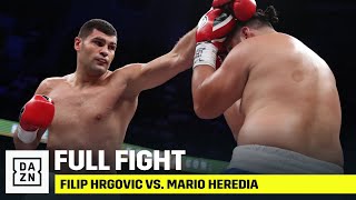 FULL FIGHT  Filip Hrgovic vs Mario Heredia [upl. by Nofpets303]