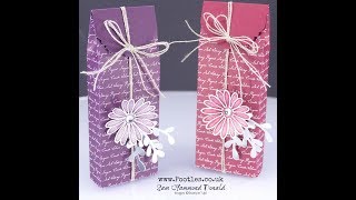 6x6 Daisy Lane Delightful Tag Topped Favour [upl. by Rooke593]