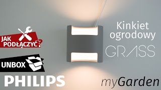 UNBOX  Oprawa LED elewacyjna  kinkiet Grass myGarden by PHILIPS [upl. by Lekim835]