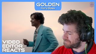 Video Editor Reacts to Harry Styles  Golden [upl. by Butler]