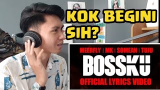 BOSSKU  MEERFLY  TUJU SOMEAN  MK KCLIQUE  INDONESIA REACTION TERBARU [upl. by Alrich]