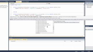 Add and Change Messagebox Style in Visual Basic [upl. by Jen]