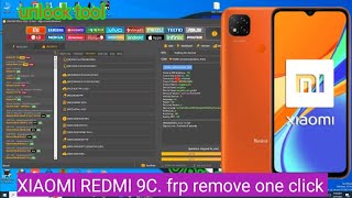 readmi 9c frp bypass one click with unlock tool [upl. by Naig]