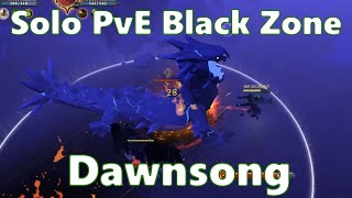 Solo PvE Dawnsong Black Zone  Albion Online [upl. by Elsbeth129]