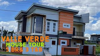 TWO STORY HOUSE FOR SALE IN VALLE VERDE PANACAN DAVAO CITY [upl. by Aicemaj]