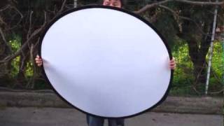 Come piegare un pannello riflettente how to fold a reflector panel [upl. by Julius]