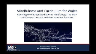 Mindfulness Wales Mindfulness and Curriculum for Wales [upl. by Schonfield]