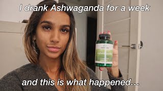 I drank ASHWAGANDA for 7 days and this what happened… [upl. by Newton]