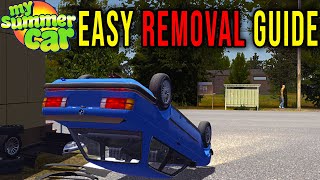 BMW E30  HOW TO PROPERLY REMOVE THE MODIFICATION  My Summer Car Tips 28  Radex [upl. by Atlanta]