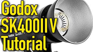 Godox SK400II V Studio Strobe Tutorial by Ken Rockwell [upl. by Attenyw480]