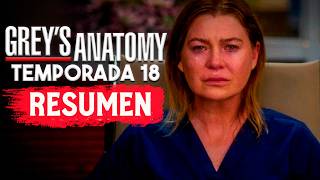 GREYS ANATOMY Temporada 18 RESUMEN EN 1 VIDEO [upl. by Primaveras424]