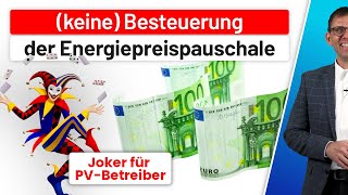 Steuer Energiepreispauschale EPP verfassungswidrig 📌 Einspruch amp Verfahrensruhe a f Photovoltaik [upl. by Aratas]