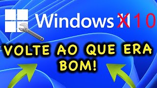 A interface do Windows 11 não agradou Tente isso [upl. by Garik260]