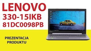 Laptop LENOVO IdeaPad 33015IKB 81DC0098PB i57200 8GB 256GB GFMX130 W10 [upl. by Ennyrb]