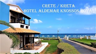 Greece  Crete  Hotel Aldemar Knossos Royal  part 1 [upl. by Ahsilla]