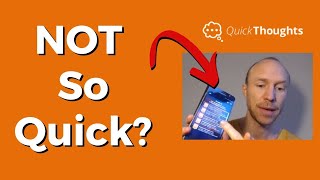 Quick Thoughts Review – Is This App Really Quick Real User Review [upl. by Bank]