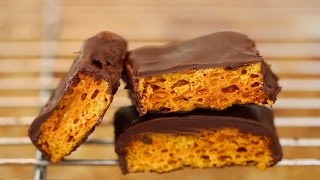 Homemade Honeycomb Candy amp Cadbury Crunchie Bars Recipe [upl. by Charleen]