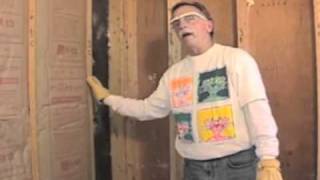 Right Vs Wrong Installing Insulation Batts In Exterior Walls  Part One [upl. by Hobart]