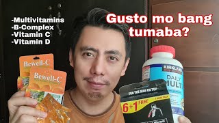 5 TIPS  BEST amp EFFECTIVE NA PAMPATABA MULTIVITAMINS BCOMPLEX VITAMIN C ASCORBIC ACID REVIEW [upl. by Bikales579]