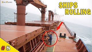 8 BEST Bulk Carrier Ships HANDYMAX Rolling in Heavy Weather Compilation 2020 I SHIPS FANATIC [upl. by Schnabel866]