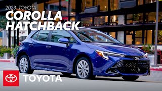 2023 Toyota Corolla Hatchback Overview  Toyota [upl. by Tamra802]