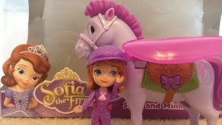 SOFIA THE FIRST Minimus Playset Unboxing [upl. by Corissa697]