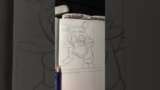 Fnaf drawing fnaf drawingartartdrawing fivenightsatfreddyscoloring fnafanniversary [upl. by Kinsler]