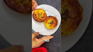 Receta con solo 3 ingredientes recetas diet receta saludable muffins [upl. by Andrien]